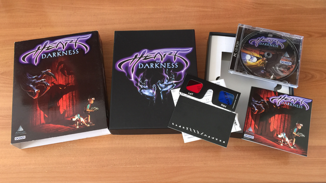 Heart of Darkness box contents (PC edition)