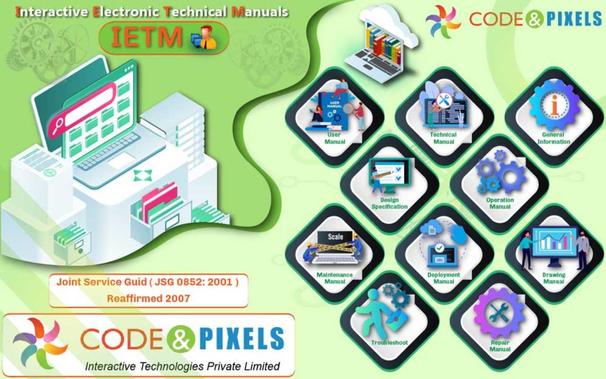IETM or Interactive electronic Technical Manual
as the name indicates, it is a Manual which is interactive and in the form of electronic/digital.
Then PDF file is also electronic/digital, will that be called IETM? IETM or Interactive electronic Technical Manual is a combination of Software and database. All the manuals are converted to SQL database. Using IETM Viewer, the user can access the data.