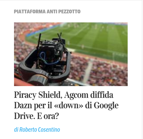 agcom diffida dazn