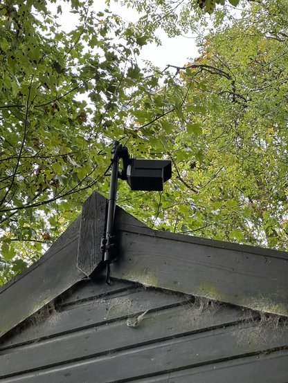 Side profile of 60ghz unit mounted 
