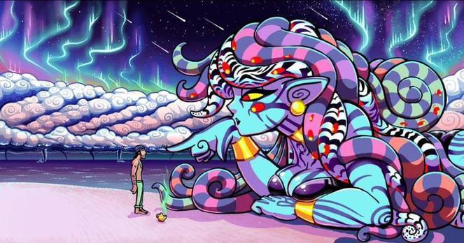 Wish fulfillment comic on webtoon canvas