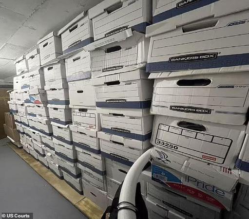 Dozens of boxes of classified docs stored in a closet in Maralago.