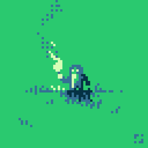 Little guy picel art at 64x64px made in Pixquare 