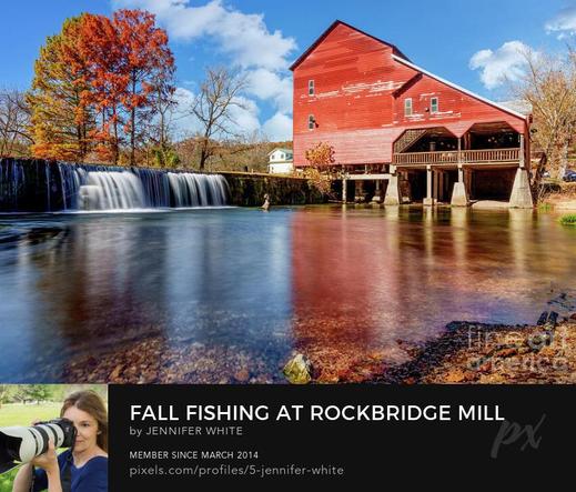Rockbridge Mill in Rockbridge, Missouri is one of those historic hidden gems in the Ozarks. A young fishermen is fishing by the waterfall dam. The mill was built in 1868.
https://5-jennifer-white.pixels.com/featured/fall-fishing-at-rockbridge-mill-jennifer-white.html
#buyintoart #oldbuildings #historicbuildings #gristmill #fineartphotography #gifts