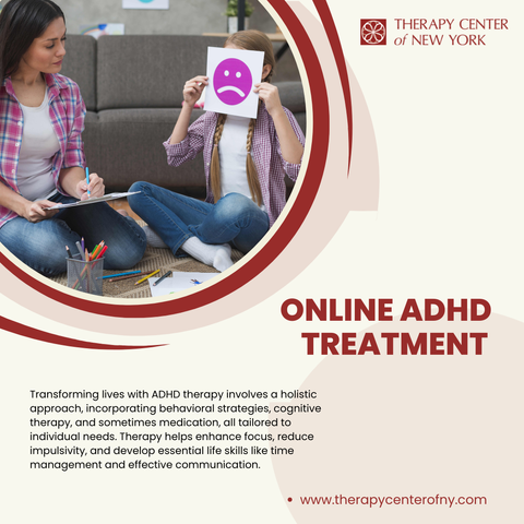 Online ADHD Therapy New York, USA 