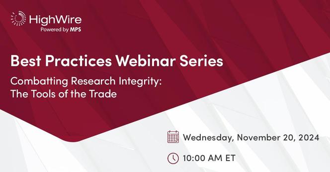 Details of the upcoming webinar - date and time