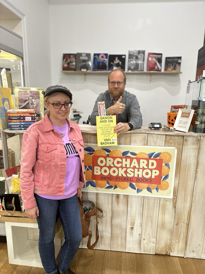 Me and my book at orchard books