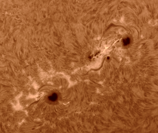 AR 3790 and AR 3792 (656.23 nm)

https://astrob.in/jegwuh/0/

https://telescopius.com/pictures/view/205071/sun/ar-3790-and-ar-3792-in-h-alpha-light-656-23-nm-21-/by-simotranquilli





