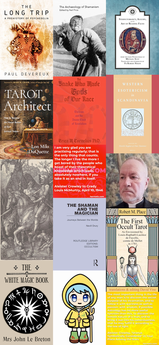 A collage of images from the top ten (and some other) posts mentioned at the linked blog post. Most are book covers, but some are quotes and so on. All images are supplemental to the full original posts in the list on the blog.