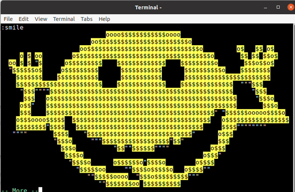vim Easter egg