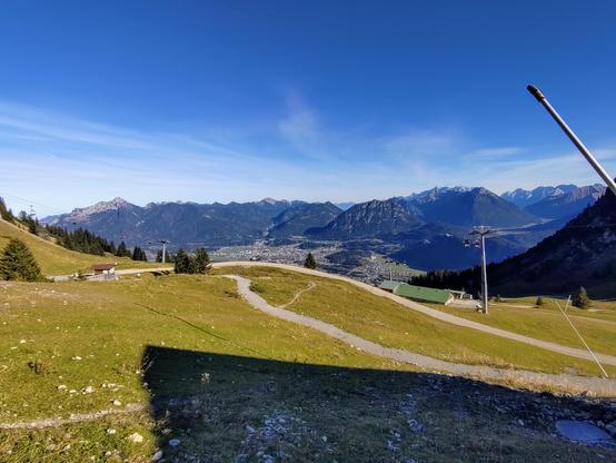 Hahnenkammbahn Aussicht