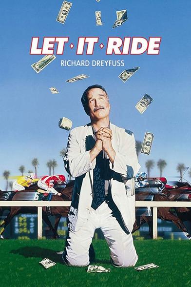 Four posters for the 1989 action comedy “Let it Ride”. Two are from The USA and Two are from Japan. 