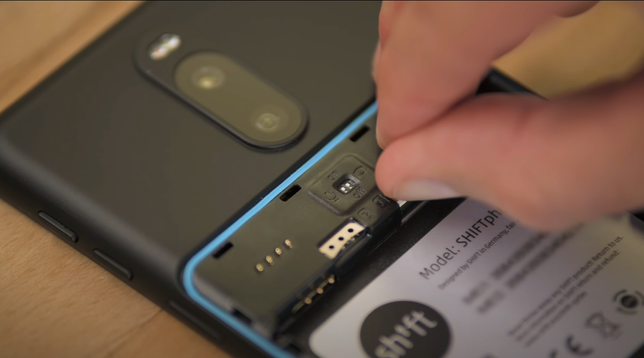 Smartphone physical cam switch / off / on