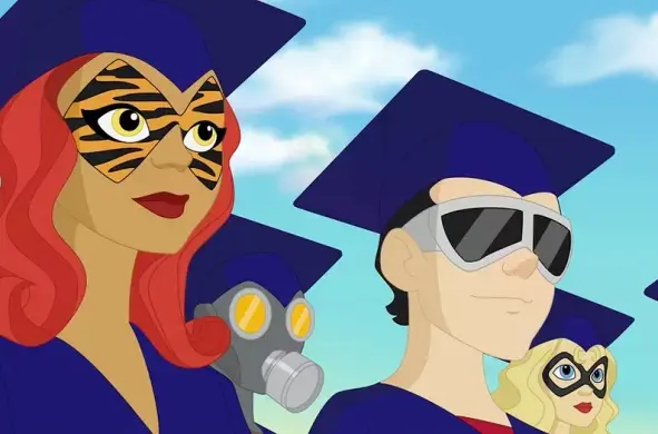 "DC Super Hero Girls" students graduating