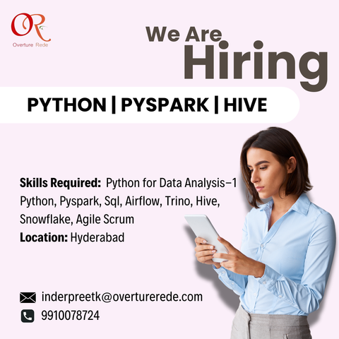 Python, Pyspark, and Hive Jobs