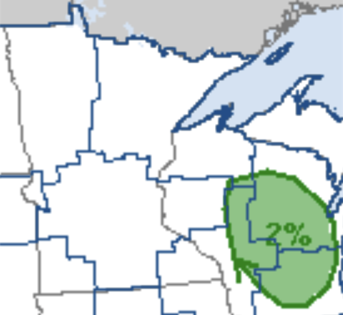 SPC Tornado Outlook