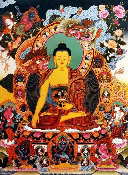 #Buddha #Shakyamuni #Thangka.
#BuddhistArt #Buddhism