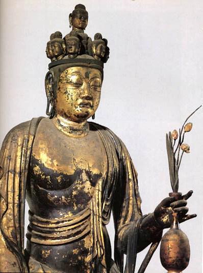 Eleven-faced #Kannon statue, Shorin-ji, #Nara Prefecture, #Japan.
#BuddhistArt #Buddhism