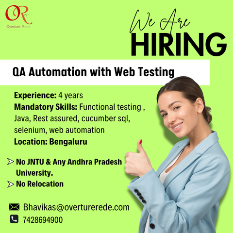 QA Automation Engineer Jobs