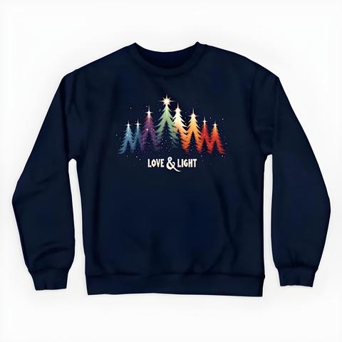 Love & Light Xmas Crewneck Sweatshirt