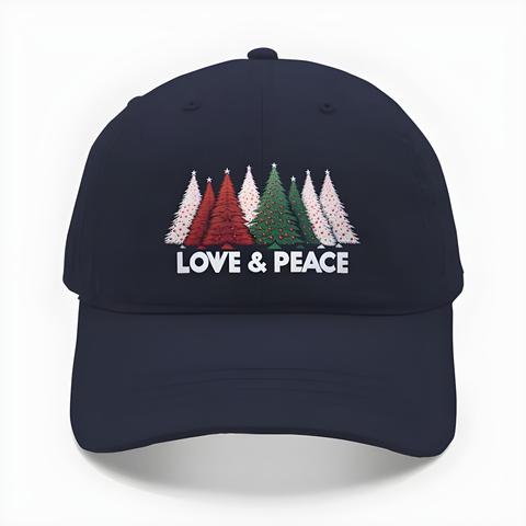 Love & Peace Xmas Hat