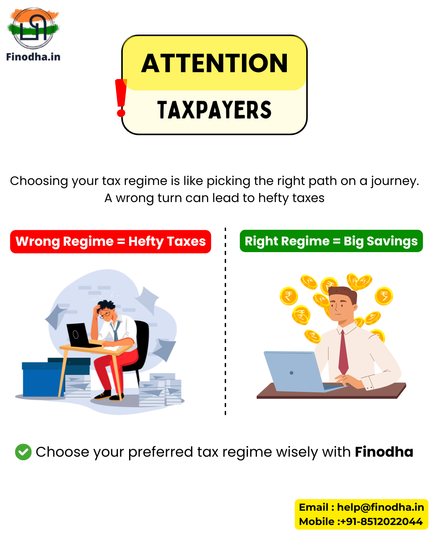 Choosing the right tax regime can make a world of difference. Finodha.in