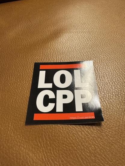 A LOL CPP sticker 