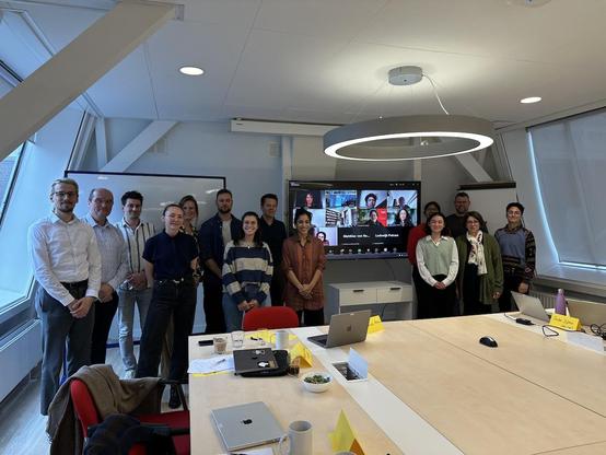 Group photo taken of the attendees and organisers.