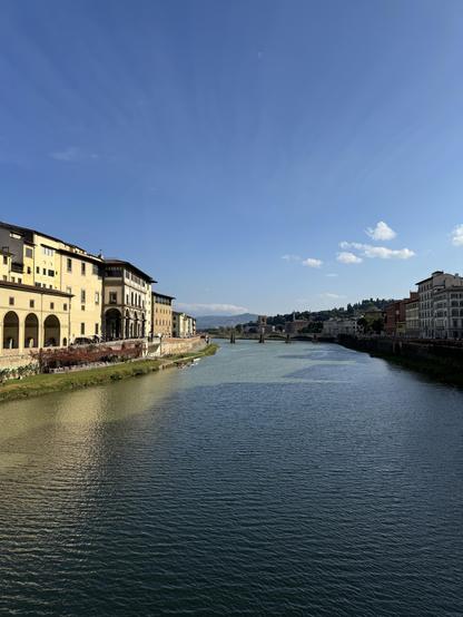 View on the river Arno 