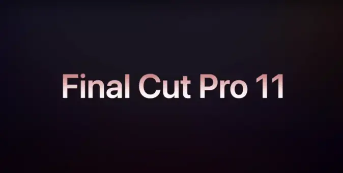 Apple announcement for Final Cut Pro 11 with magnetic mask.