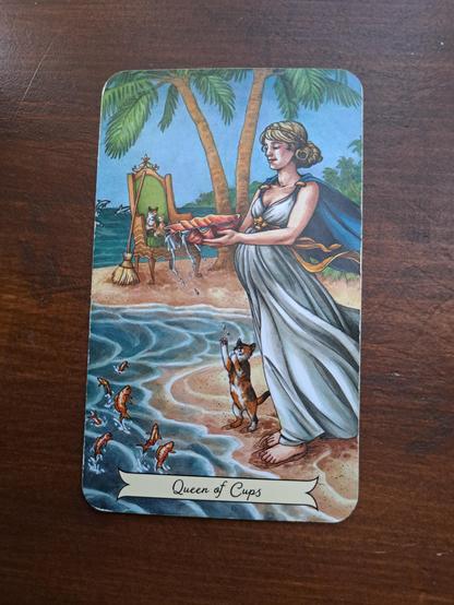 Tarot card Queen of Cups