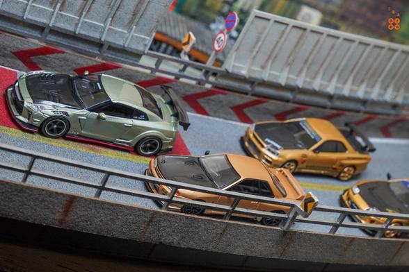 Nissan Skyline GT-R (R35) Top Secret, Malaysia Diecast Expo 2024 Edition by iNNO64 and more Top Secret cars in 1:64 scale on AREA 164