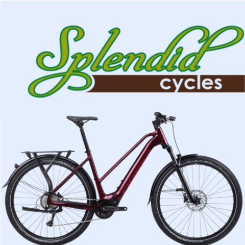 Product shot of an 2024 Orbea Kemen 40/Kemen 40 Mid e-bike from our friends at Splendid Cycles.