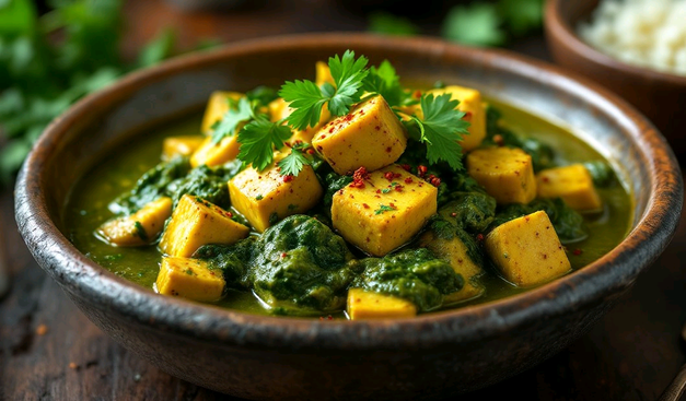 Tofu Palak