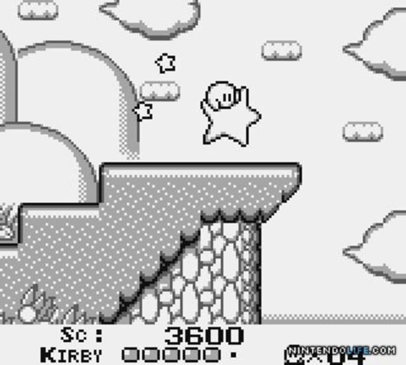 Kirby's Dream Land Screenshot