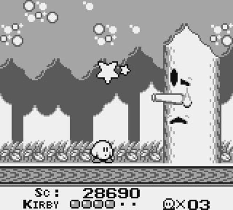 Kirby's Dream Land Screenshot