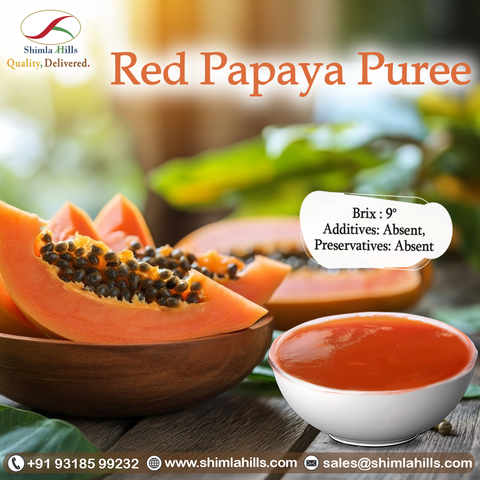 Red Papaya Puree