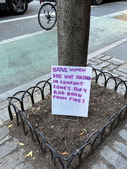 BRAVE WOMEN ARE NOT RAISED IN COMFORT ZONES. ThEY ARE BORN FROM FIRE!
Women, you are seen. It's okay to be hurt. It's okay to be sad. It's okay to be scared. It's okay GOOD to be angry. Use that anger - Fight backi