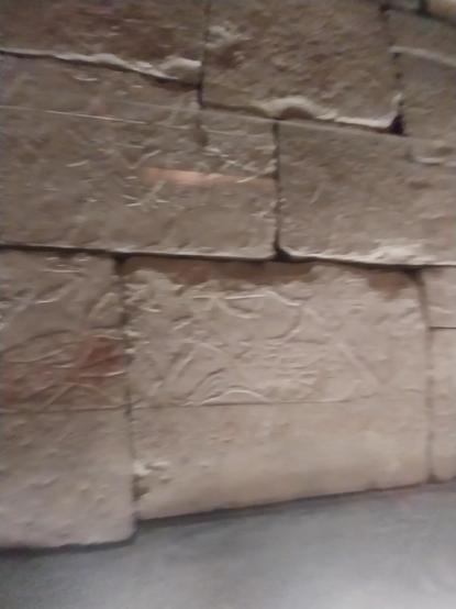 mastaba (/ˈmæstəbə/ MASS-tə-bə,[1] /ˈmɑːstɑːbɑː/ MAHSS-tah-bah or /mɑːˈstɑːbɑː/ mahss-TAH-bah), also mastabah or mastabat) is a type of ancient Egyptian tomb in the form of a flat-roofed, rectangular structure with inward
