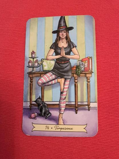 Tarot card Temperance