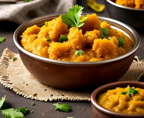 pumpkin sabzi 