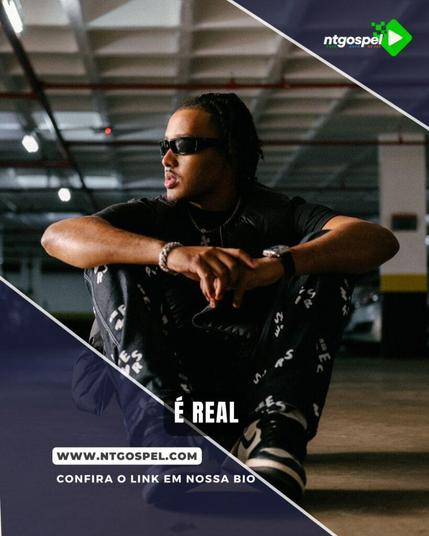 O trapper Brunno Ramos lançou o EP "Abençoado", com destaque para a faixa "É Real", que recebeu um videoclipe dirigido por Gideão Morais. Foto: Divulgação.