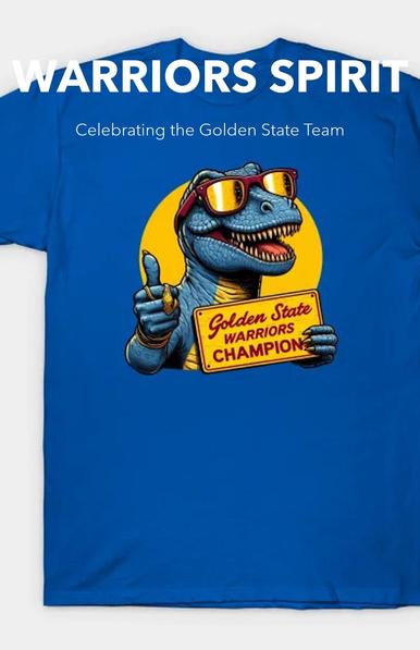 Golden State Warriors Champions T-Shirt