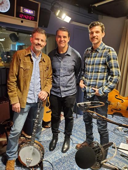 The Avett Brothers post appearance on WNYC's All of It