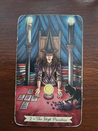 Tarot card The High Priestess