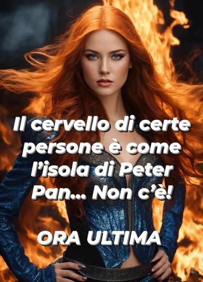 ORA ULTIMA: Il cervello di certe persone è come l’isola di Peter Pan... Non c’è!
𝑭𝒓𝒂𝒔𝒆 𝒅𝒆𝒍 𝒈𝒊𝒐𝒓𝒏𝒐 💙
#quotes #quoteoftheday #22novembre #citazioni #aforismi #motivation