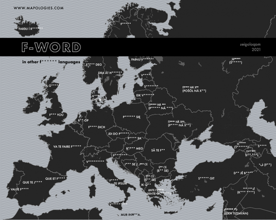 mapping the f-word in other languages