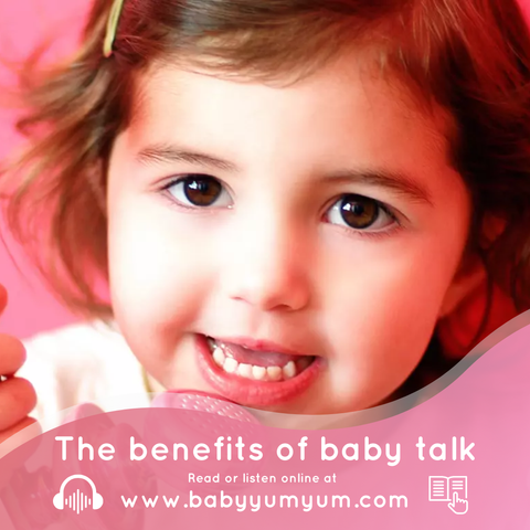 👶 Did you know that baby talk is more than just adorable? Using those high-pitched coos and babbles with your baby is a powerful way to boost their brain development, language skills, and emotional connection. 🧠💕  👉 Learn how baby talk sets your little one up for success here: https://zurl.co/hOmH   #BabyYumYum #BYY #BabyTalk #ParentingTips #ChildDevelopment