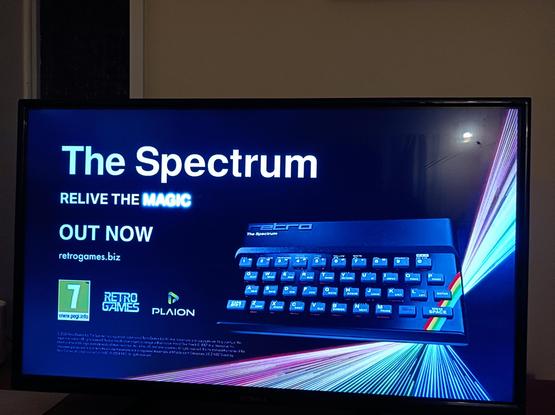 TV commercial for a new Spectrum computer. 