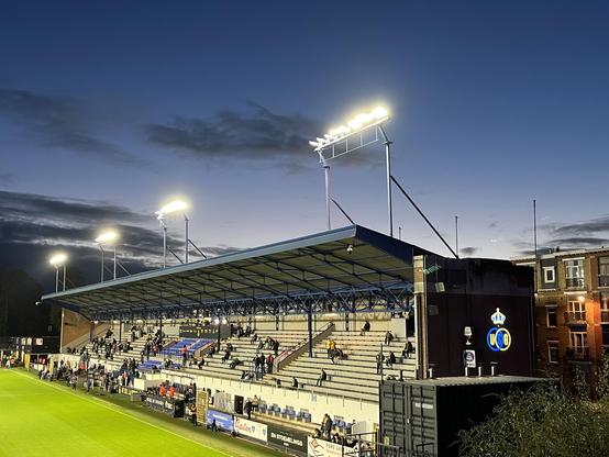 West tribune van het Joseph Marien stadion in Vorst